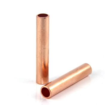 BOWERY铜连接管中间对接铜线耳接线端子紫铜铜鼻子直通铜管GT-6mm平方 1个
