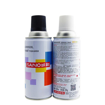 三和 SANVO 手摇自动喷漆 自喷漆 21中蓝色 235g 12罐/箱 企业定制