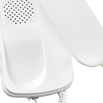 酷丰 有线对讲门铃电话室内呼叫器电梯双向电话机一对 109 直流交流款