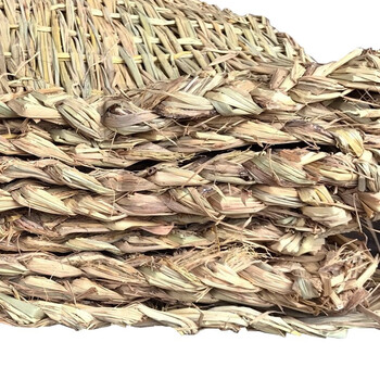 益美得 FH-2096 防滑草包稻草垫子稻草袋子护坡草袋稻草编织袋 草垫草袋大号 60*100CM