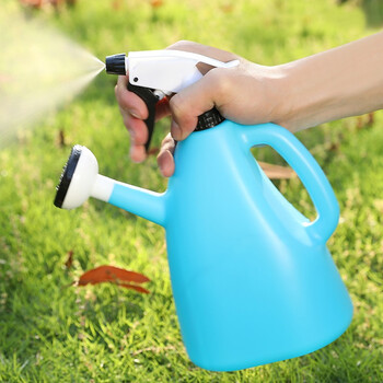 兰诗（LAUTEE）FH-1201 洒水壶小型喷壶喷水壶园艺工具气压式浇水小喷雾器 颜色随机