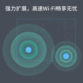 普联（TP-LINK）AC1200双频wifi放大器 Wi-Fi无线信号扩展器 中继器 路由器信号无线网络增强器  TL-WDA6332RE