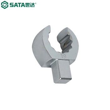 世达（SATA）96717K 扭力扳手开口梅花头9x12x17MM