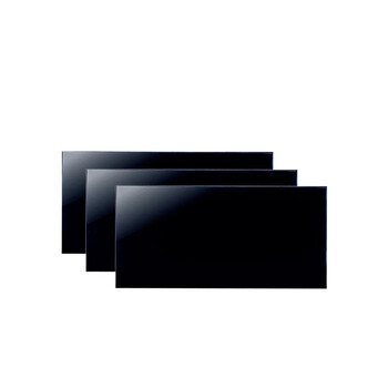 蓝鹰 633-11 焊接面罩镜片 黑色镜片108*51mm 3片