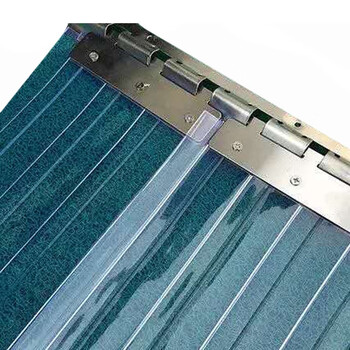 展源设备 透明塑料 pvc软门帘 宽0.9×高2米 透气 隔断防冷气厨房皮帘子 【1.5米*3米*2.3mm厚软门帘1卷】