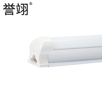 誉翊 led灯管T8日光灯全套长条灯支架灯条形光管 一体化1.2米 24W-正白光