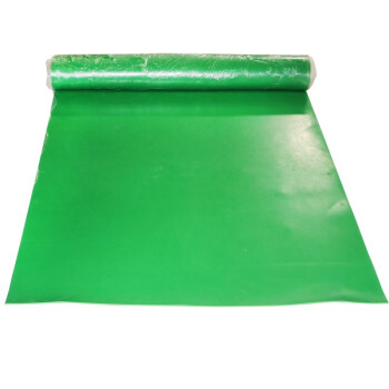 伏兴 高压绝缘垫 配电房绝缘地垫 5KV绝缘橡胶垫 绿色(宽1米*长10米*厚3mm)