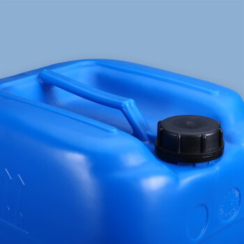 艾科堡塑料化工桶方形堆码桶5L工厂原料废液水桶加厚样品桶白色半透明