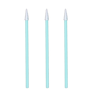 蓝邮光纤清洁棒海绵头棉签工业擦拭棒光纤熔接机V型槽清洁棒HM-B2.5mm海绵头尖头