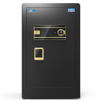 虎牌保险柜家用办公小型电子密码保险箱全钢防盗可入墙保密保管柜 博瑞系列 60cm 钢琴黑