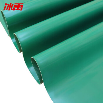 冰禹 BYlj-156 PVC光面地垫防滑垫 仓库防水地板垫 绿色1.2米宽*15米长(整卷)