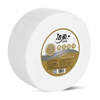 洁柔 JX003-12B 三层810克大卷纸 （100mm×115mm/节）×810克/卷×12卷/箱