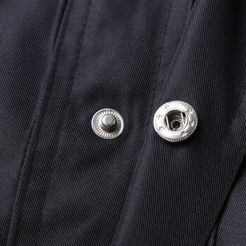 安美尚（ams）冬季多功能防寒服精品保安大衣 物业保安工作服 加厚加长款175# 定做