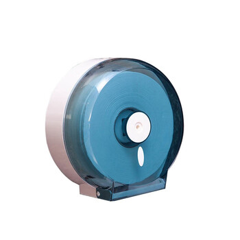 益美得 LSL33293 卫生间大卷纸盒纸巾架商用大盘纸盒 免锁经典茶色款