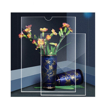 冰禹 BYlj-255 亚克力卡槽 定制贴墙卡套插盒照片框姓名片透明插槽 定制请联系客服