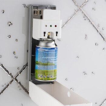 莫顿（MODUN）喷香机 自动定时空气清新机 卫生间除臭 M-010裸机+1瓶香水+电池