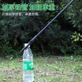 趣行 手动垃圾夹 铁杆直杆 垃圾捡拾器 保洁环卫垃圾钳 拾物器 免弯腰环卫工具垃圾夹