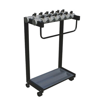 益美得 DA2084 带锁雨伞架酒店超市银行便民雨伞架落地收纳架 10头大锁