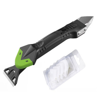 益美得 LSL8008 铲胶器阴角刮板玻璃胶铲角度刮板清除残胶刮刀 刮铲+刮板