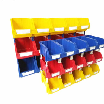 老A LAOA LA13119Y组立零件盒螺丝钉收纳盒元件盒黄色310*190*130   量大现做