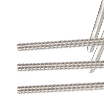 冰禹 BYlj-353 304不锈钢丝杆牙条 DIN976牙条通丝全螺纹螺杆 M20-2.5X1M（1根）