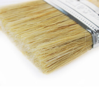 金诗洛 KSL949 油漆刷子（12把） 清洁刷 木柄漆刷 工业用长毛刷 扁油刷 加厚款 3寸