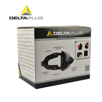 代尔塔（Deltaplus）105007 M9200 ROTOR硅胶全面罩 独立包装 定做