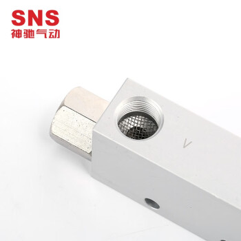 SNS神驰气动SCV真空发生器气动大流量大吸力真空阀负压发生器吸盘 SCV 10