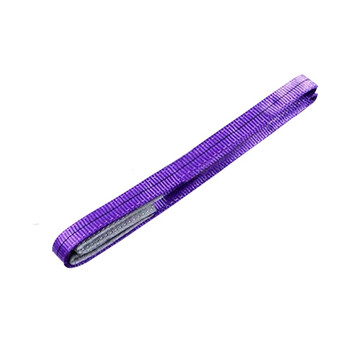 雅蕊 彩色扁平吊装带1t/2t/3t/5t/8t/10T双扣涤纶吊带工业起重行车吊带拖车绳 1吨6米