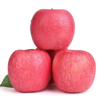 (jd快递)绿美鲜城 甘肃静宁红富士苹果产地直发 苹果水果礼盒 果径