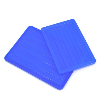 箱大王 Xlj-04 加厚塑料五金盒零件盒周转箱配套盖子蓝色 3#盖子