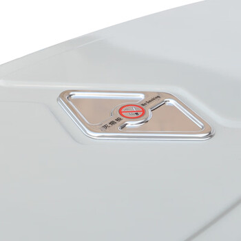 兰诗（LAUTEE）D-02 大号户外垃圾桶 市政环卫分类果皮箱 香槟灰