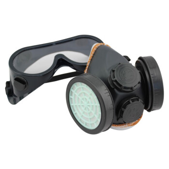 成楷科技 CKH-1012TPR 双呼吸阀防尘面具  防尘口罩组合套装 黑色