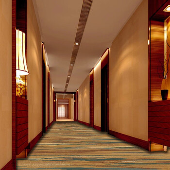 雅的 1200克尼龙涤纶印花地毯酒店客房棋牌消防B1级地毯 散裁（一平方米） JD1205