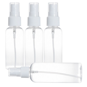 益美得 WY1055 喷雾瓶分装瓶小喷壶细雾喷瓶 透明80ml 5个装