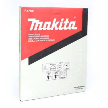 牧田（MAKITA）硬质合金圆锯片 165x40T 木材用 P-67929