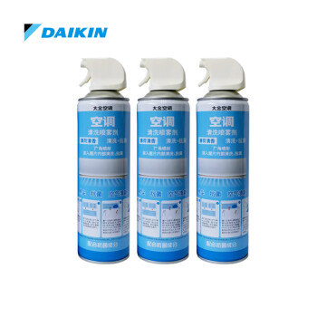 大金（DAIKIN）空调清洗剂薄荷清香500ml*24瓶整箱  免拆洗除异味除尘空气清新