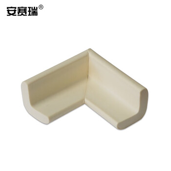 安赛瑞 经济型防撞护角（8个装）象牙白 直角桌角护角 防碰撞护角 11612-8