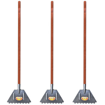 益美得 FH-1335 推雪板加厚破冰铲路面冰锹铲扫雪除雪铁锹 破冰铲+1.2米槐木柄