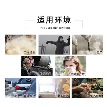 3M9501+ 50只/袋环保装KN95防飞沫雾霾工业粉尘耳带式防护口罩
