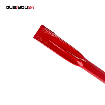 泉有（quanyou）电镐镐钎镐头凿子 五坑 四坑 六角尖凿 扁凿电动工具附件 QY-六角扁17*400（自磨）