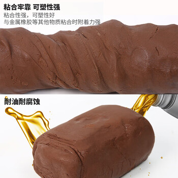 者也（ZYE）有机防火泥 绝缘耐火堵料堵孔防鼠泥 电缆口密封胶泥 防水阻燃耐高温封堵泥 防火泥1KG ZY817