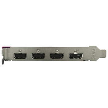 盈通 （yeston）RX550 2G 4HDMI 4屏显卡GB 全高 支持HDMI直连 支持转接VGA及DVI-D输出 专业多屏显卡
