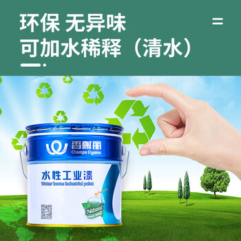香榭丽漆工业品 水性环氧富锌底漆 防锈漆钢结构防腐漆工程机械船舶装备防锈金属油漆 灰色 20kg漆+2kg固化剂