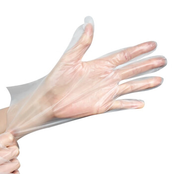 大杨一次性TPE手套 触屏卫生 100只/盒 透明030 L码大号男款码