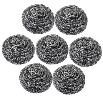 益美得 WYQ0462 钢丝球酒店厨房清洁球不锈钢钢丝刷 直径约6CM