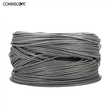 康普 AMP NETCONNECT 原装超五类网线（0.50±0.01mm） 非屏蔽网线 蓝箱 305米 6-219586-4（参考渠道cs24）