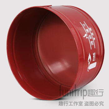 坚冠 消防演习桶 物业酒店着火演习灭火演习训练消防演习燃烧桶铁桶 烟雾桶