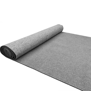 3G 地毯 庆典开业活动舞台地毯厚5mm*宽2.0m*长50m 灰色 企业定制