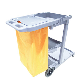 莫恩克 杂物清洁车 柞水桶 清洁手推 保洁杂物车 多功能物业拖把桶 清洁车专用布袋